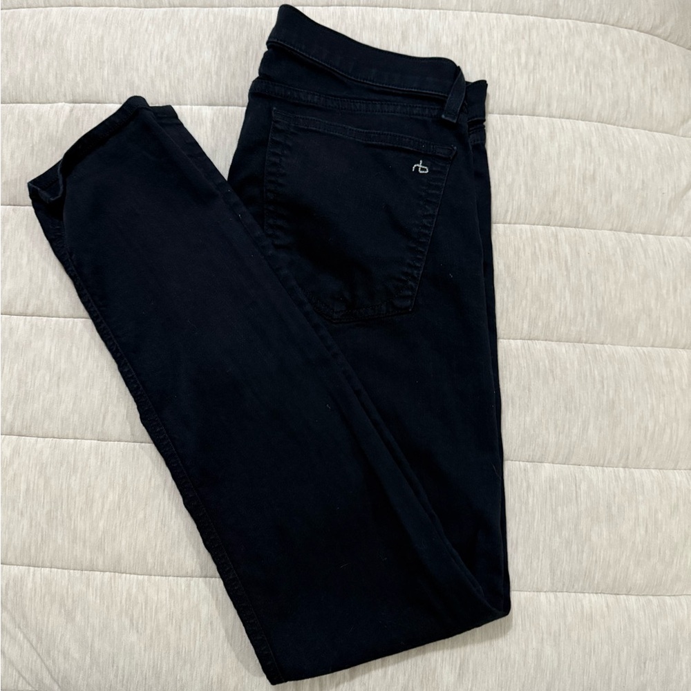 rag & bone Dark Black Jeans